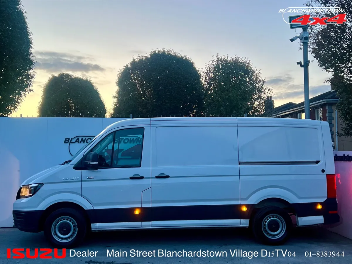 MAN TGE 4x4 DRIVE VAN DOUBLE SLIDE VATQ - Image 3