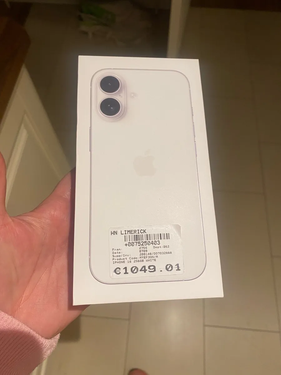 iPhone 16 256g - new in box - Image 1