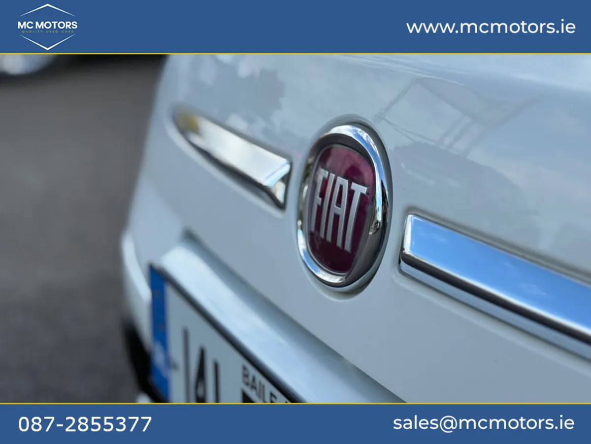 Fiat 500 WARRANTY + NCT - Image 4
