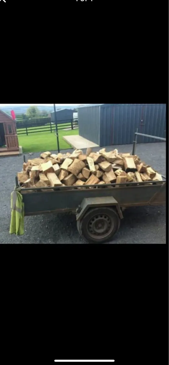 Trailers of seasoned firewood - Image 1