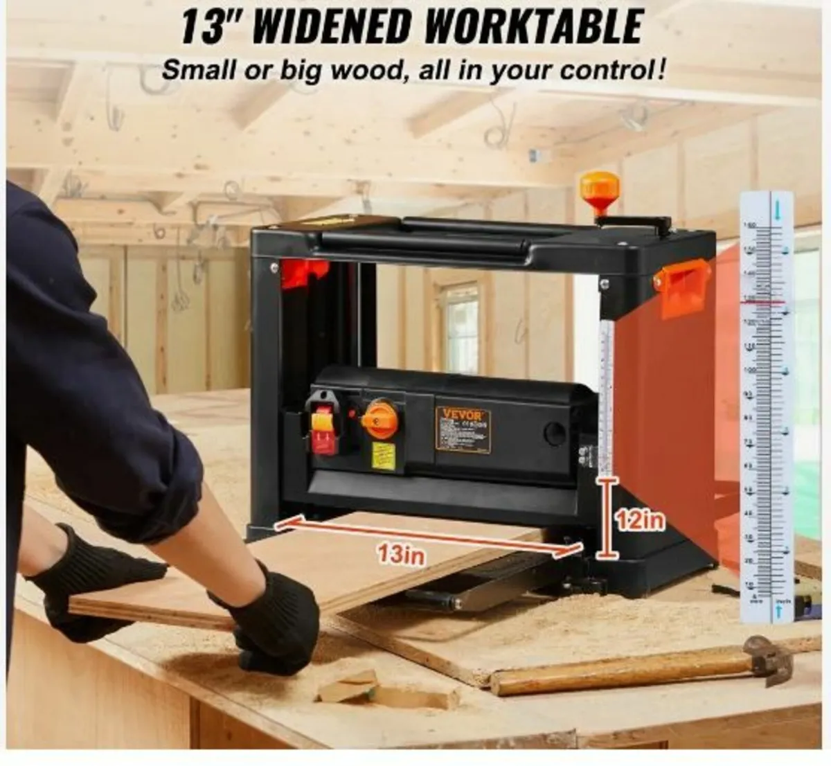 Thickness Planer, Two Speed, 33 cm - Image 2