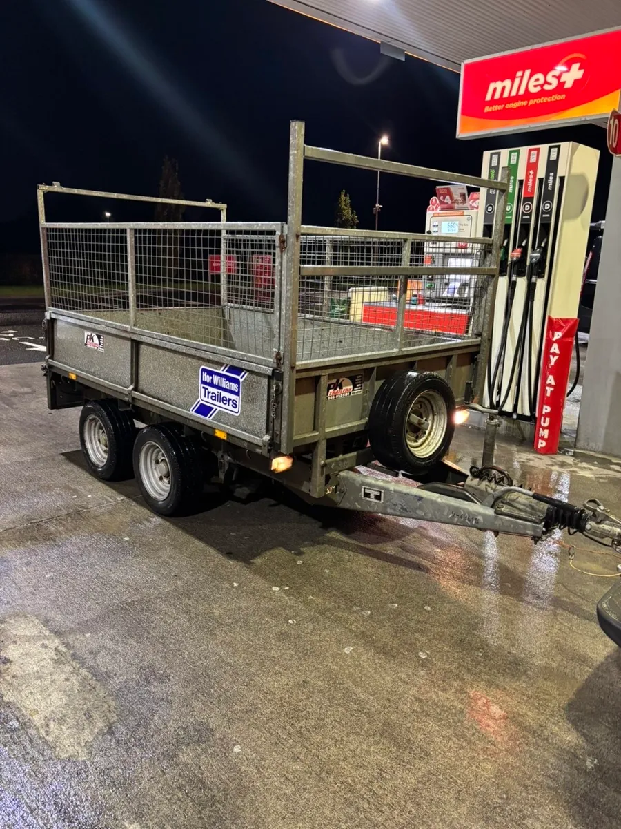 8x5 Ifor Williams drop side trailer - Image 1