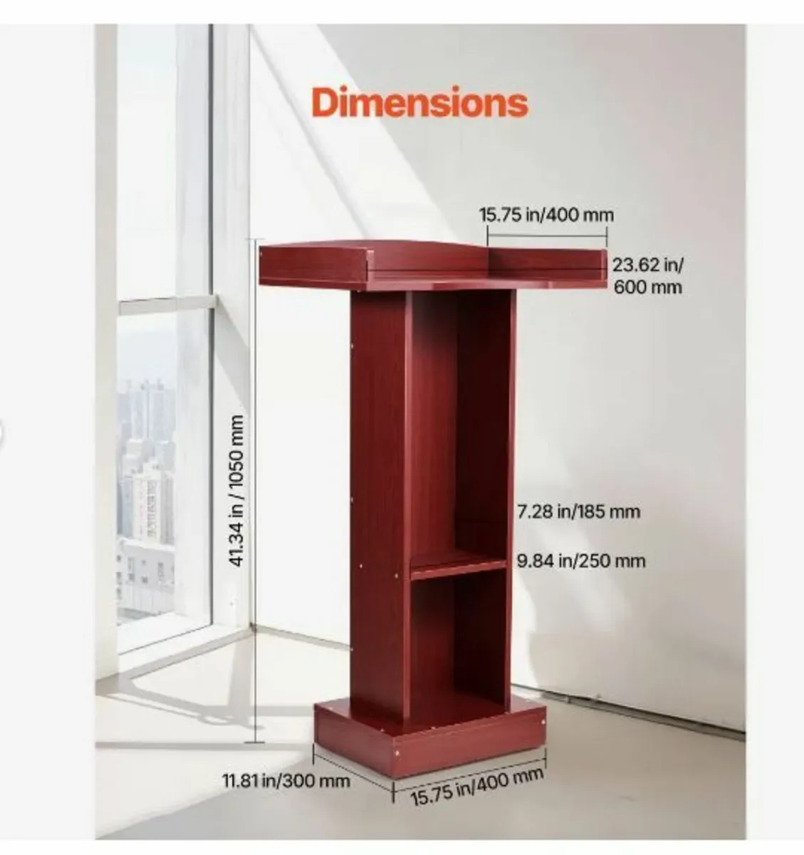 Podium Stand, 1040 mm - Image 4