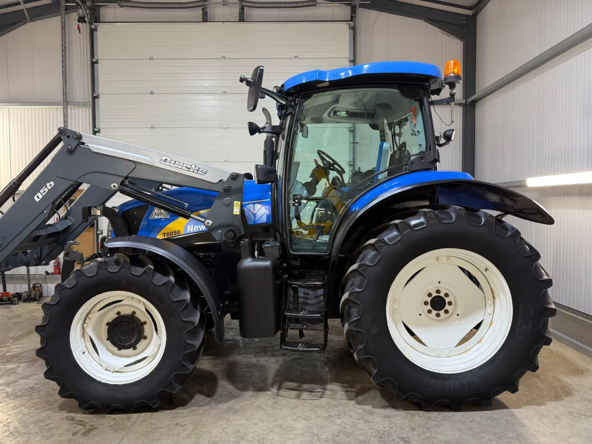 NewHolland T6050 Elite & Quicke loader - Image 4