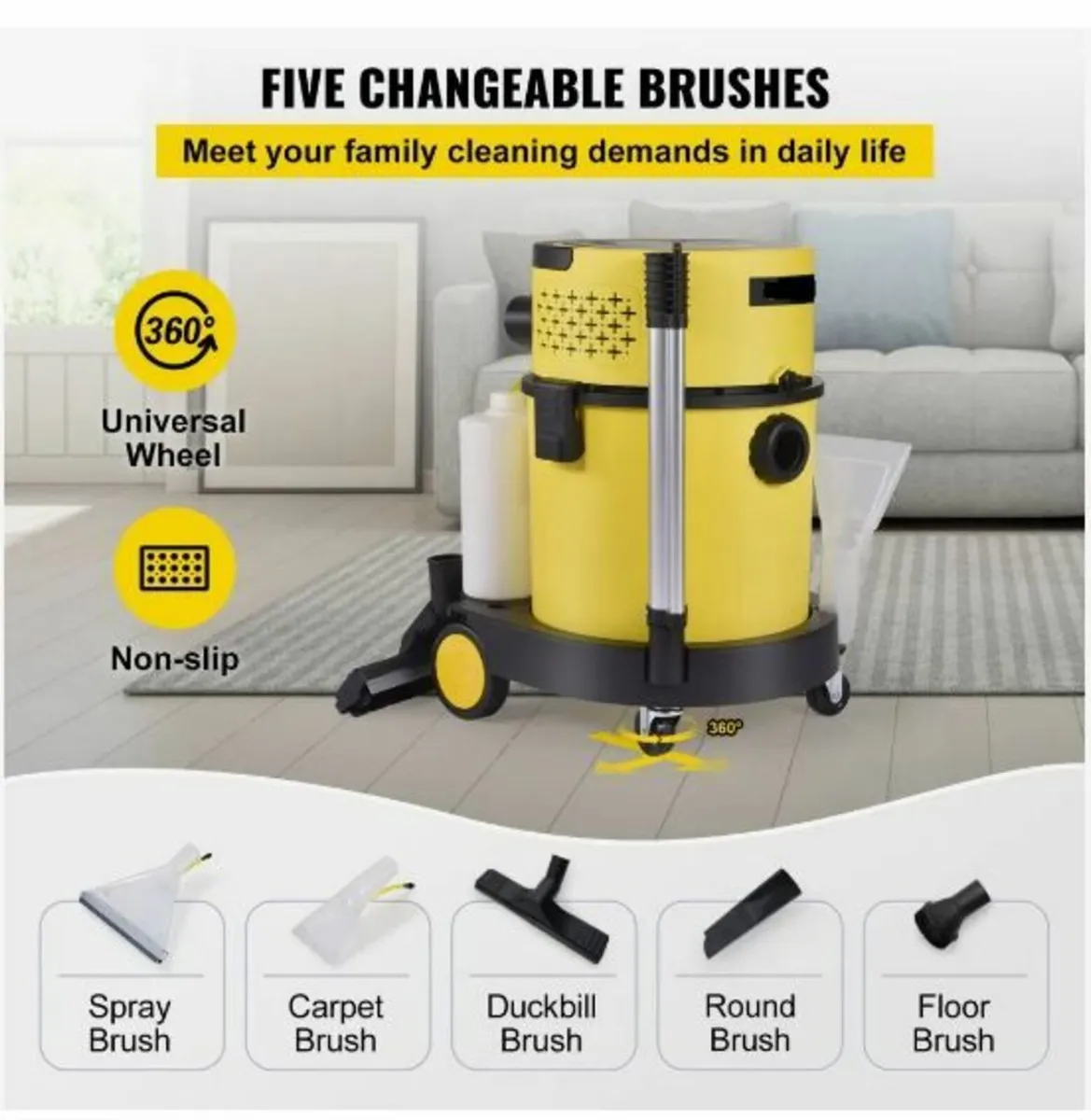 Wet Dry Vacuum Cleaner - Image 1