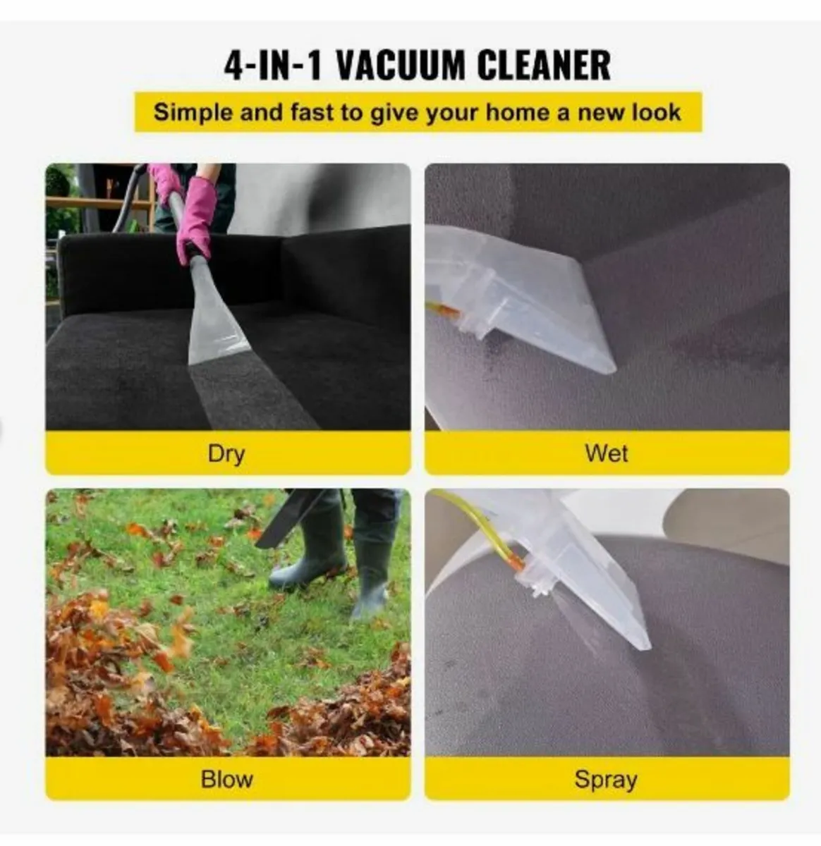 Wet Dry Vacuum Cleaner - Image 4