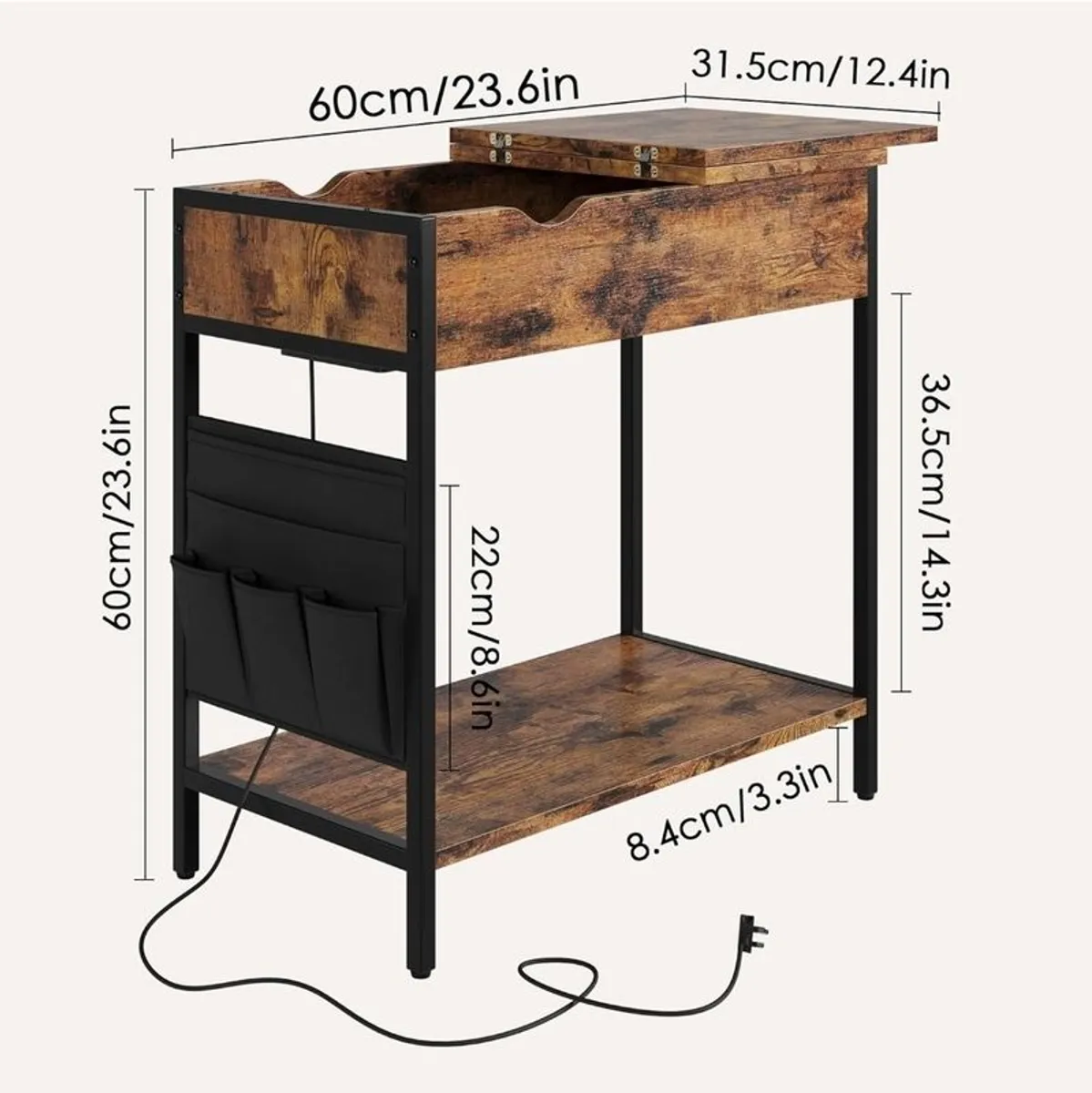 Charging Station Table (BRAND NEW) - Image 2