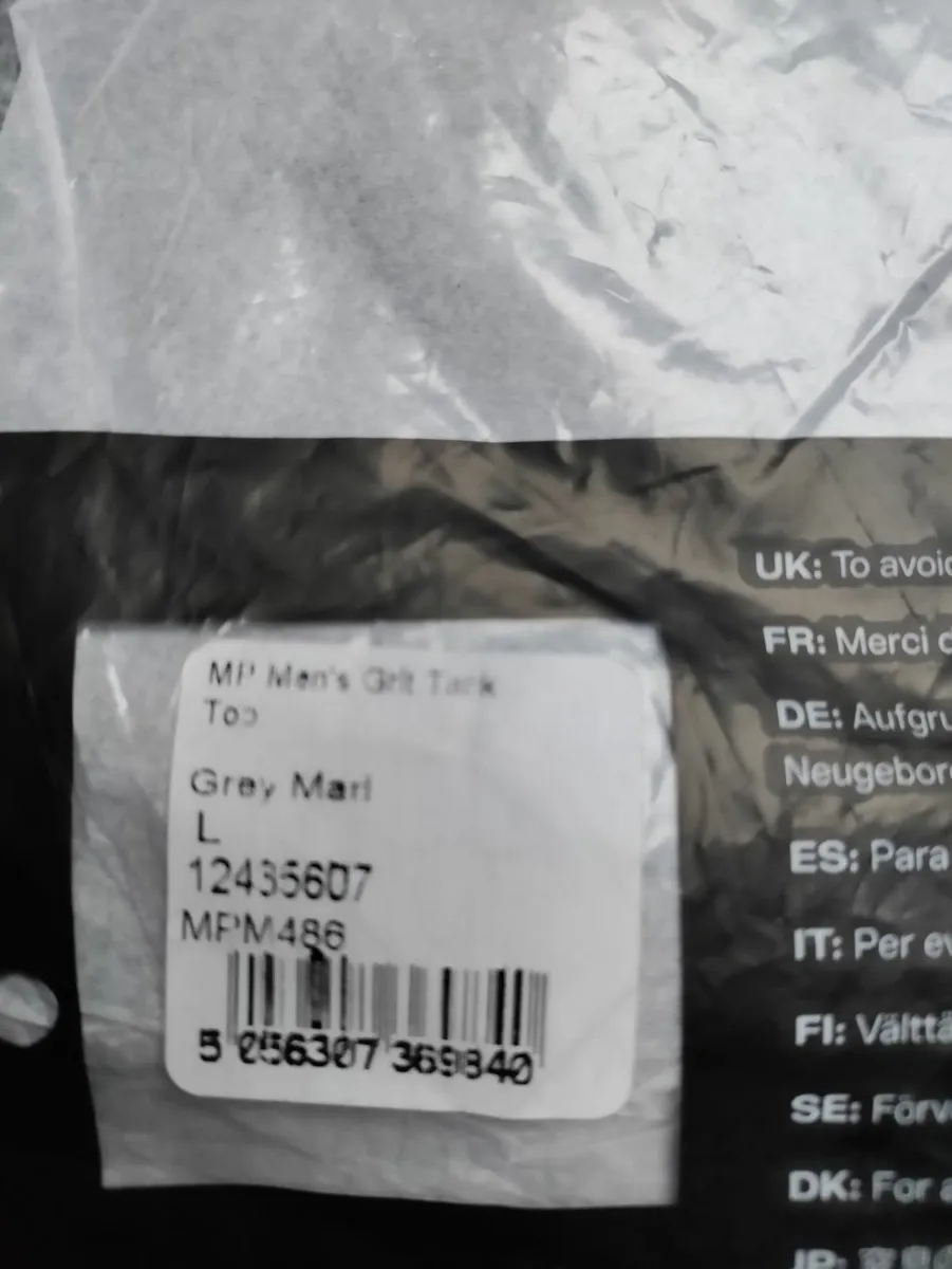 MyProtein Grit Tank x2 L New - Image 4