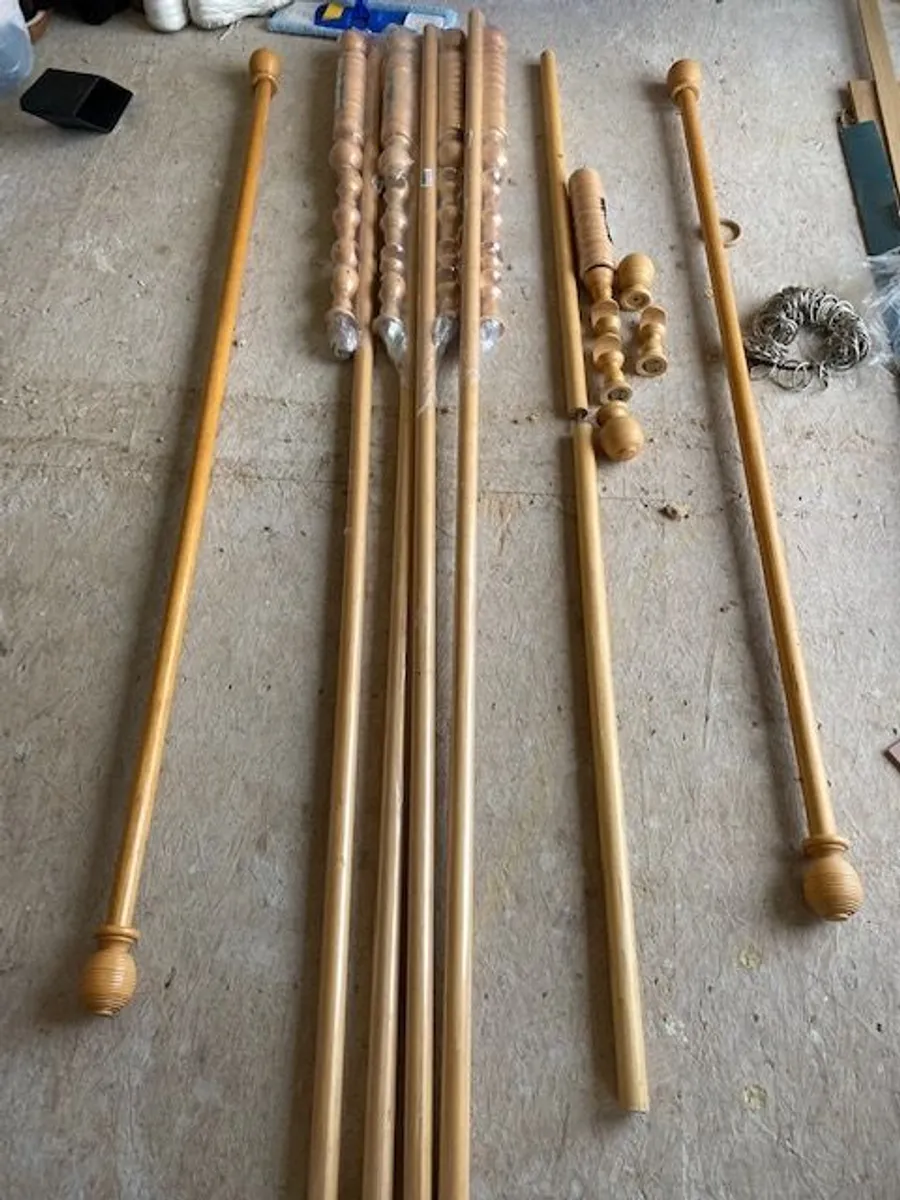 Curtain poles - Image 1