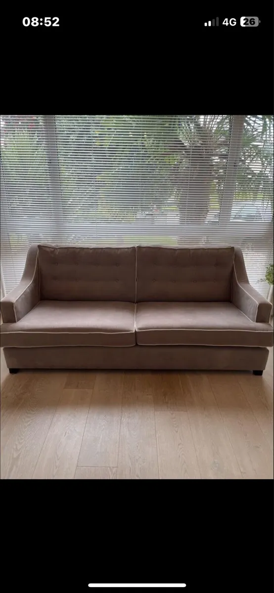 3 seater Sofa and Armchair - Image 3