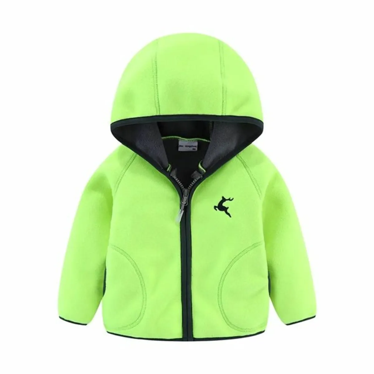 Boys Kids Fleece Zip-Up Jumper Top Winter 3y/o - Image 1