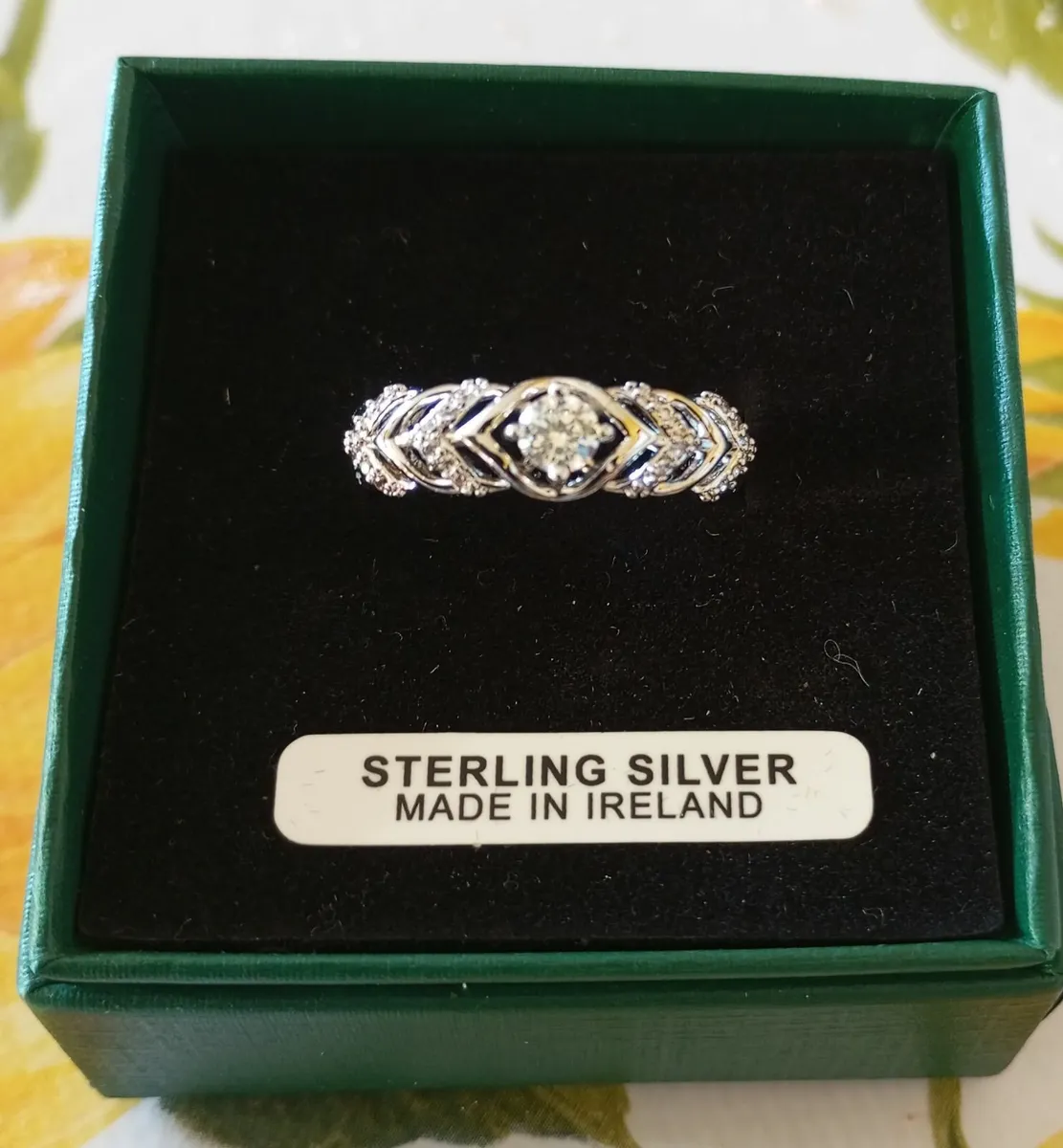 Sterling Silver Diamond ring - Image 3