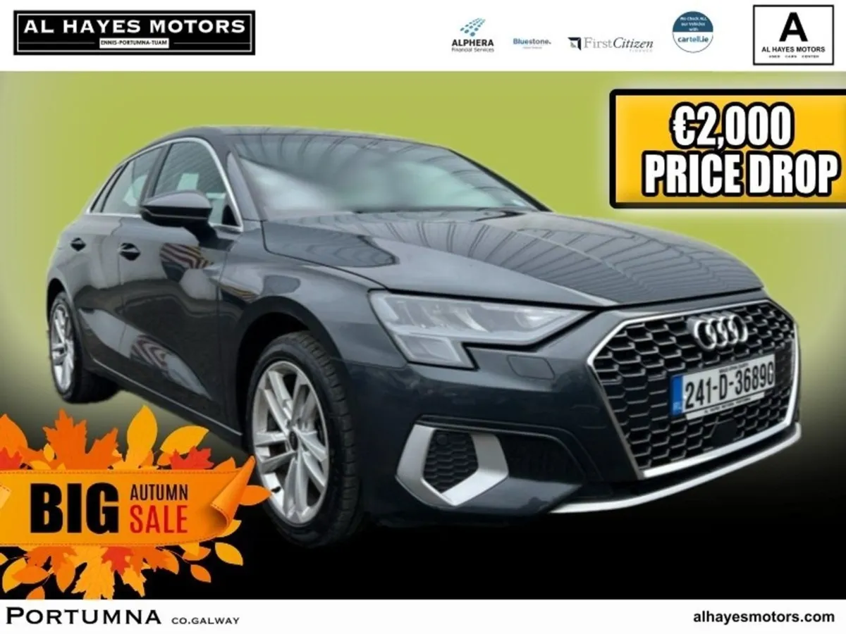 Audi A3 Sportback 30 SE 2.0tdi 116BHP  sale NOW O - Image 1