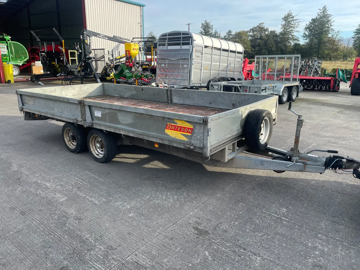 Bateson 14ft Flatbed Trailer - Image 1