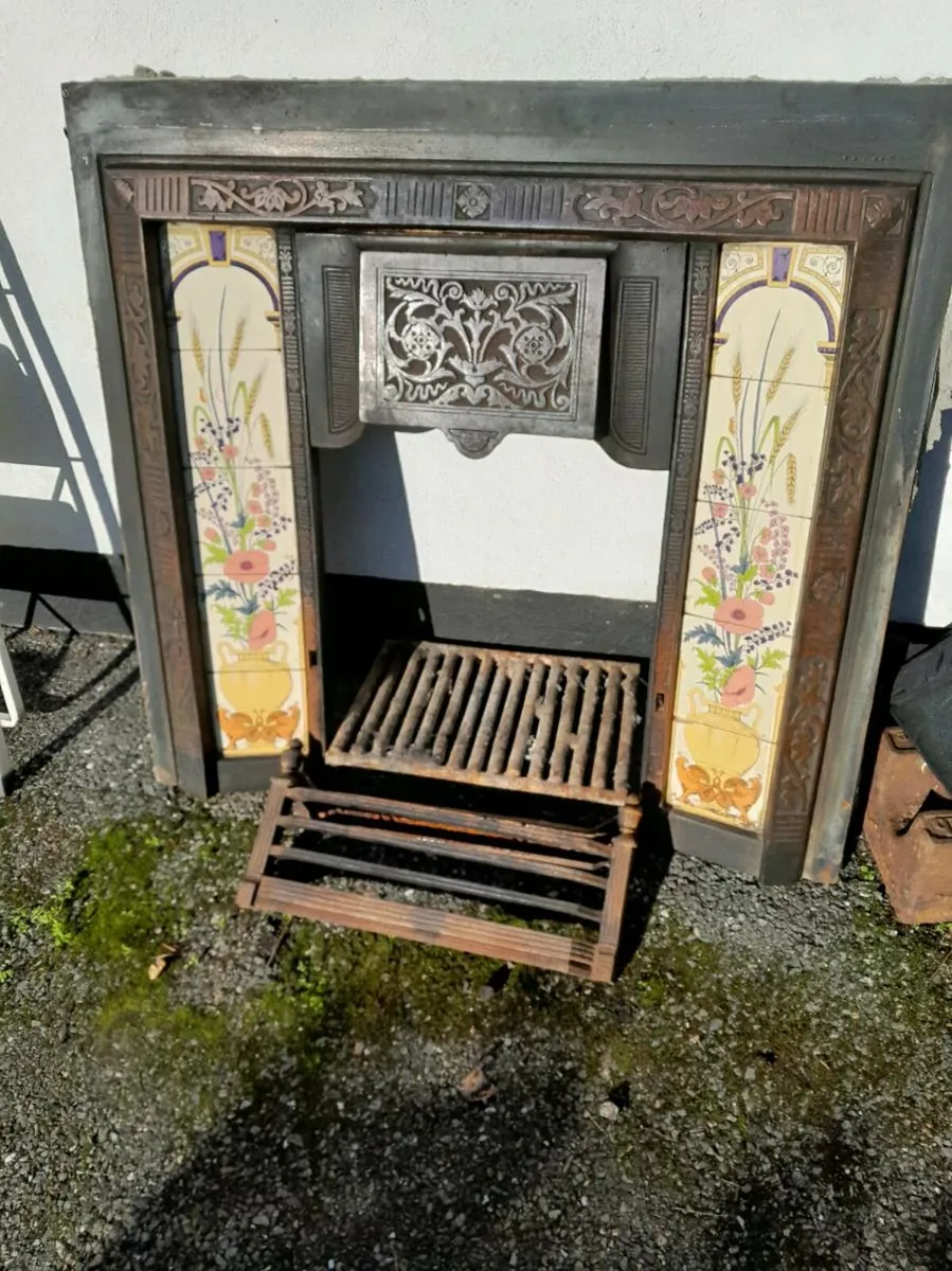 Fire grate & surround