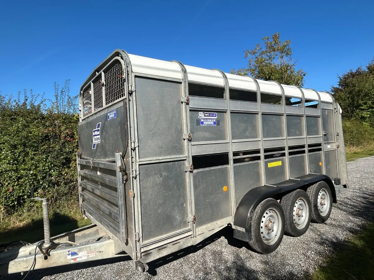 2020 Ifor Williams 14ft Tri Axle TA510 Sheep Decks - Image 1