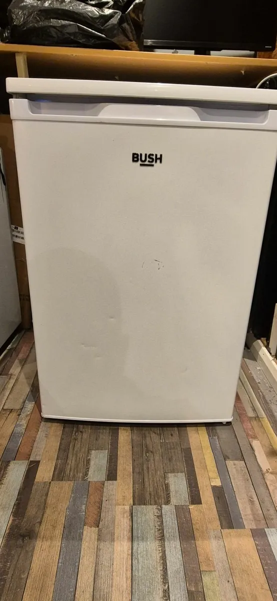 Bush MEE5585UCF Under Counter Fridge - White - Image 1