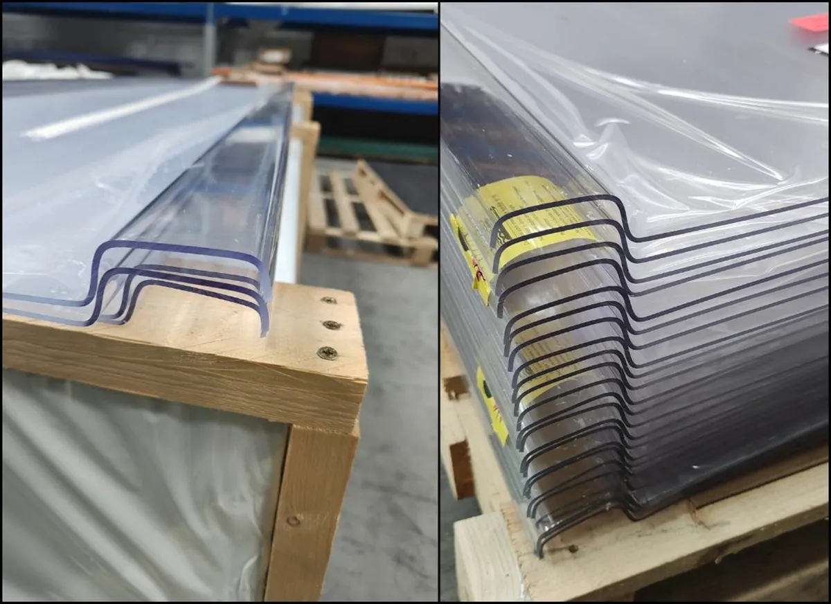 Polycarbonate Glass- like roofing panels - Image 2