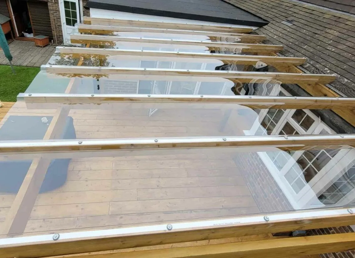 Polycarbonate Glass- like roofing panels - Image 4