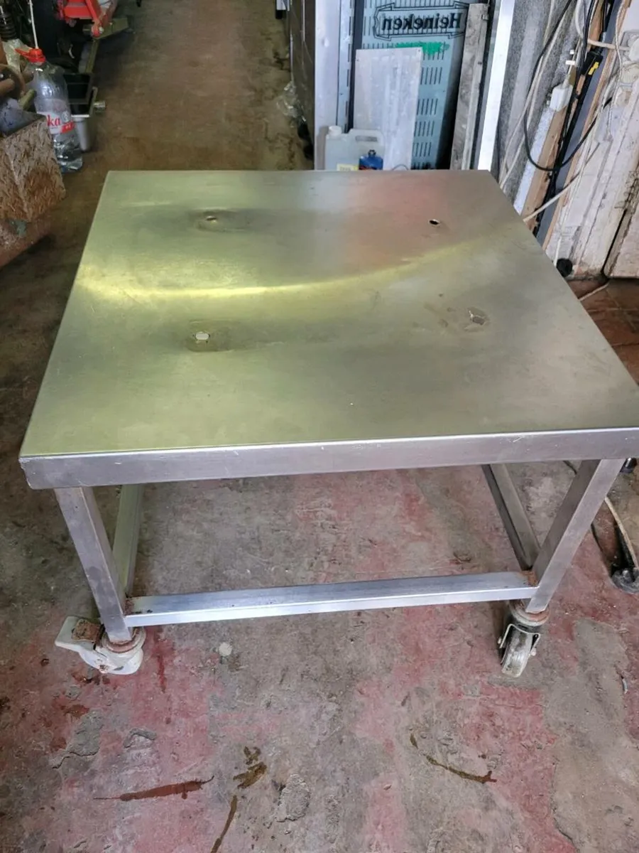 Table/Stand  Stainless Steel - Image 2