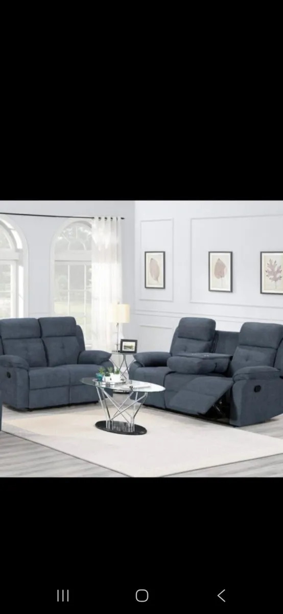 Brand new abbey 3 plus 2 recliners reduced