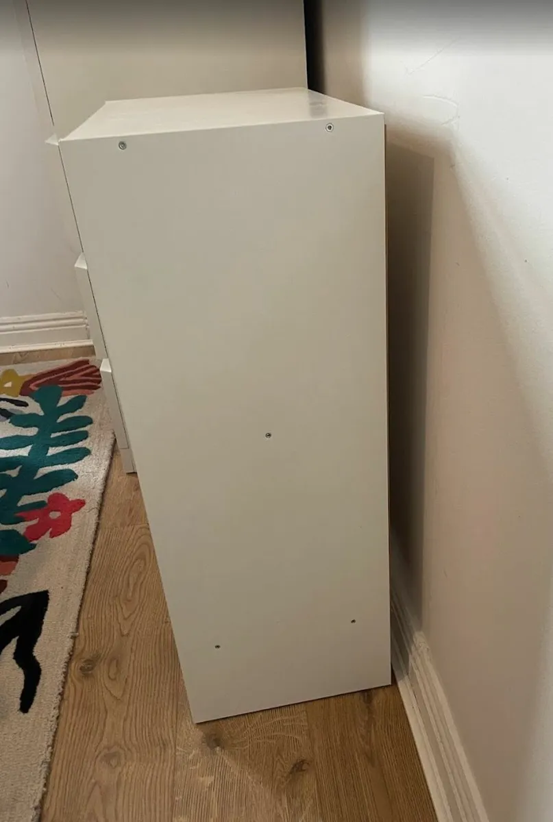 Four white small bookcase (selling separat 15each) - Image 2