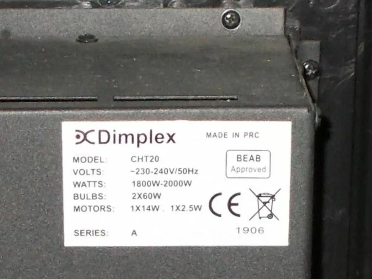 Dimplex Electric Fire Heater - Image 3