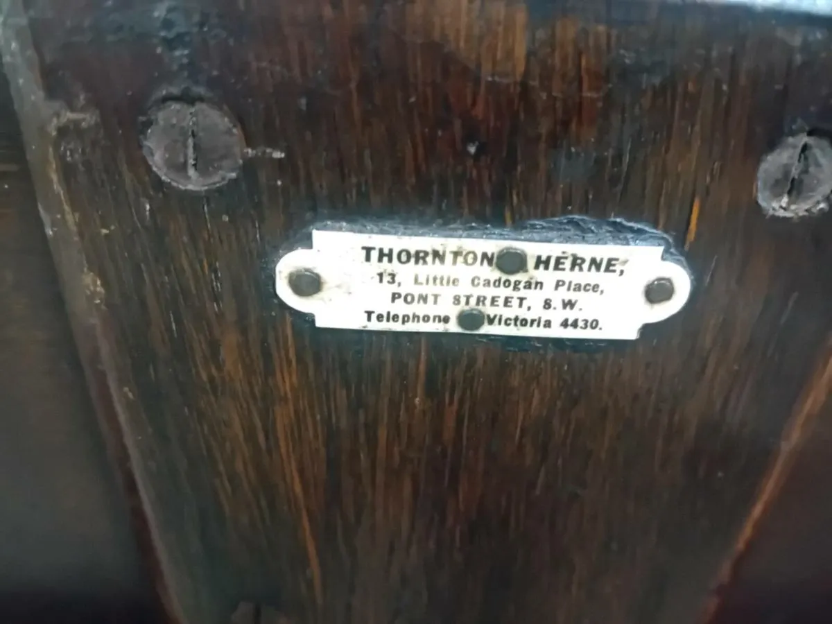 Early 20th Century Mahogany Stagecoach Table - Image 3