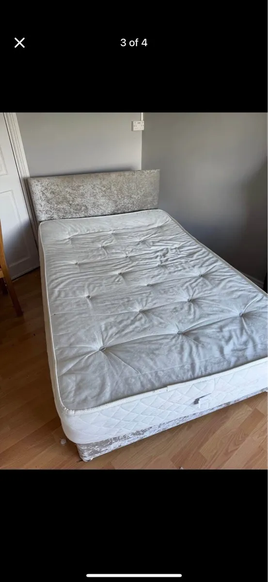 Double bed with mattress - Image 2