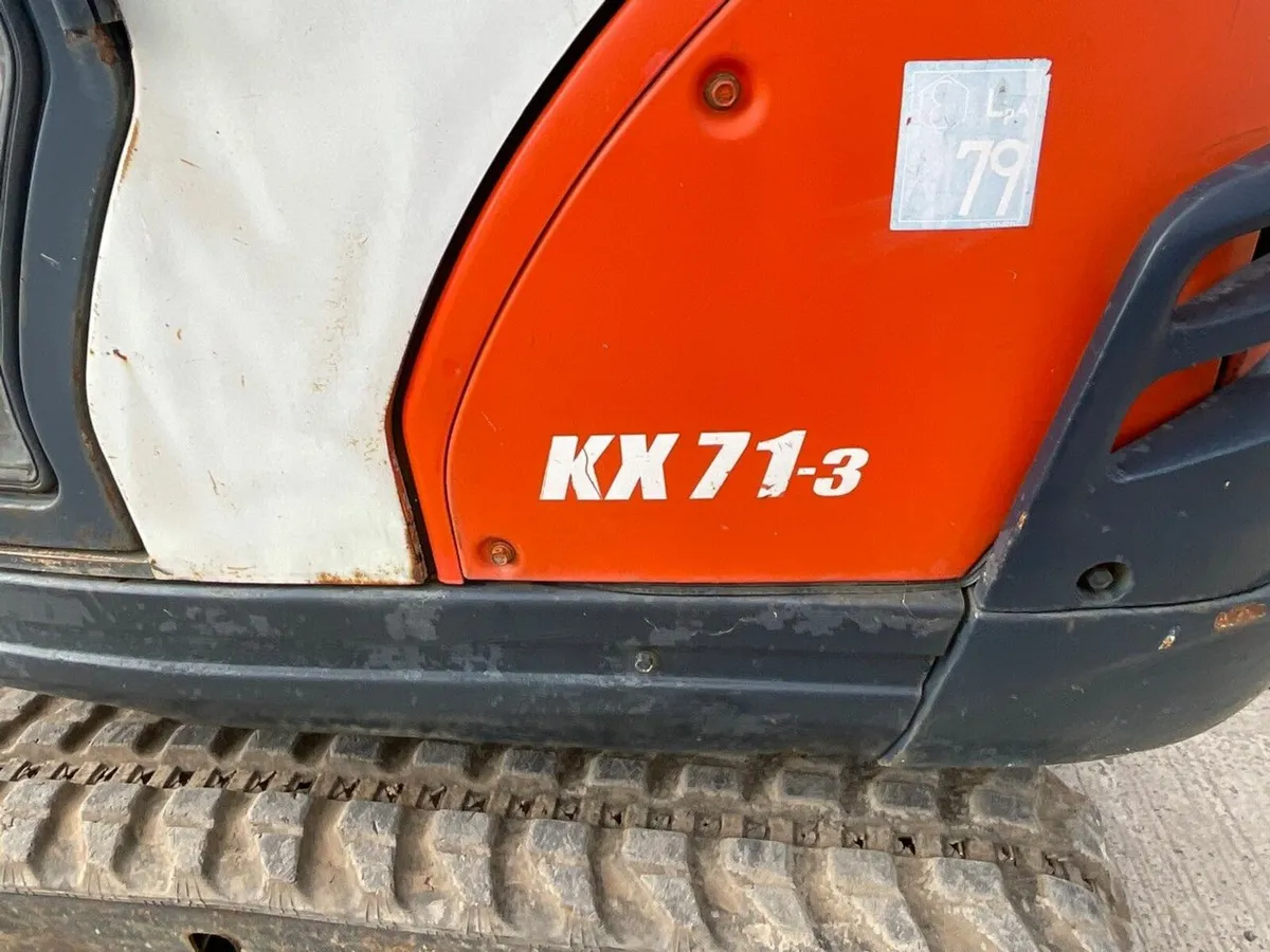 KUBOTA KX71-3 2.8 TON MINI DIGGER - Image 4