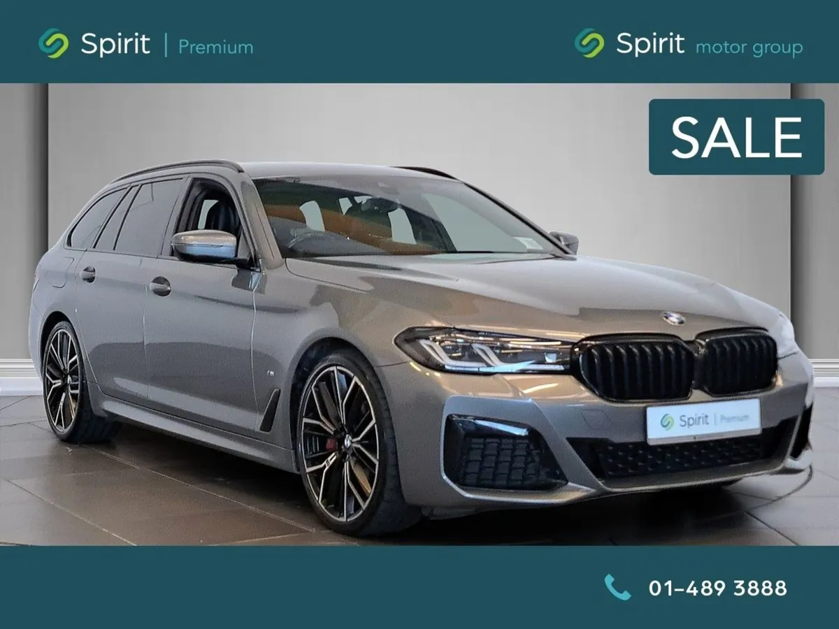 BMW 5 Series 520d M-sport Touring call John 08619 - Image 1