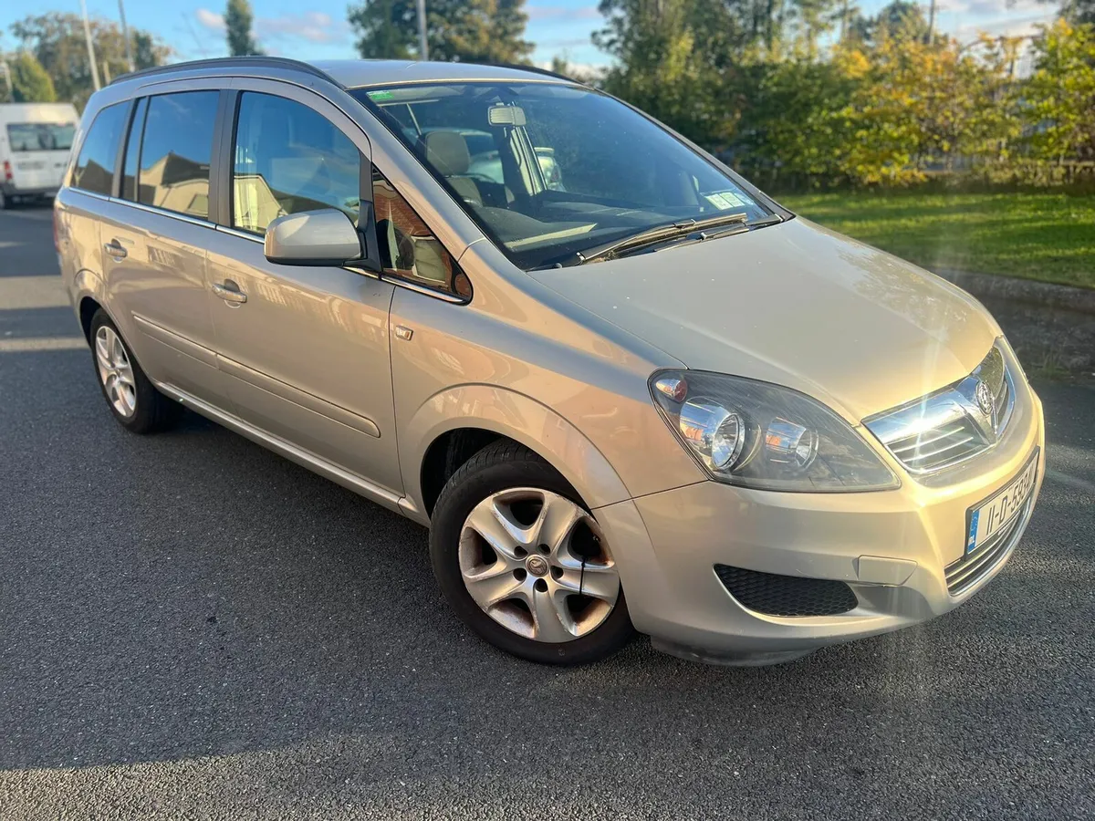2011 Ople Zafira NCT 01/26 7 SEATER - Image 1