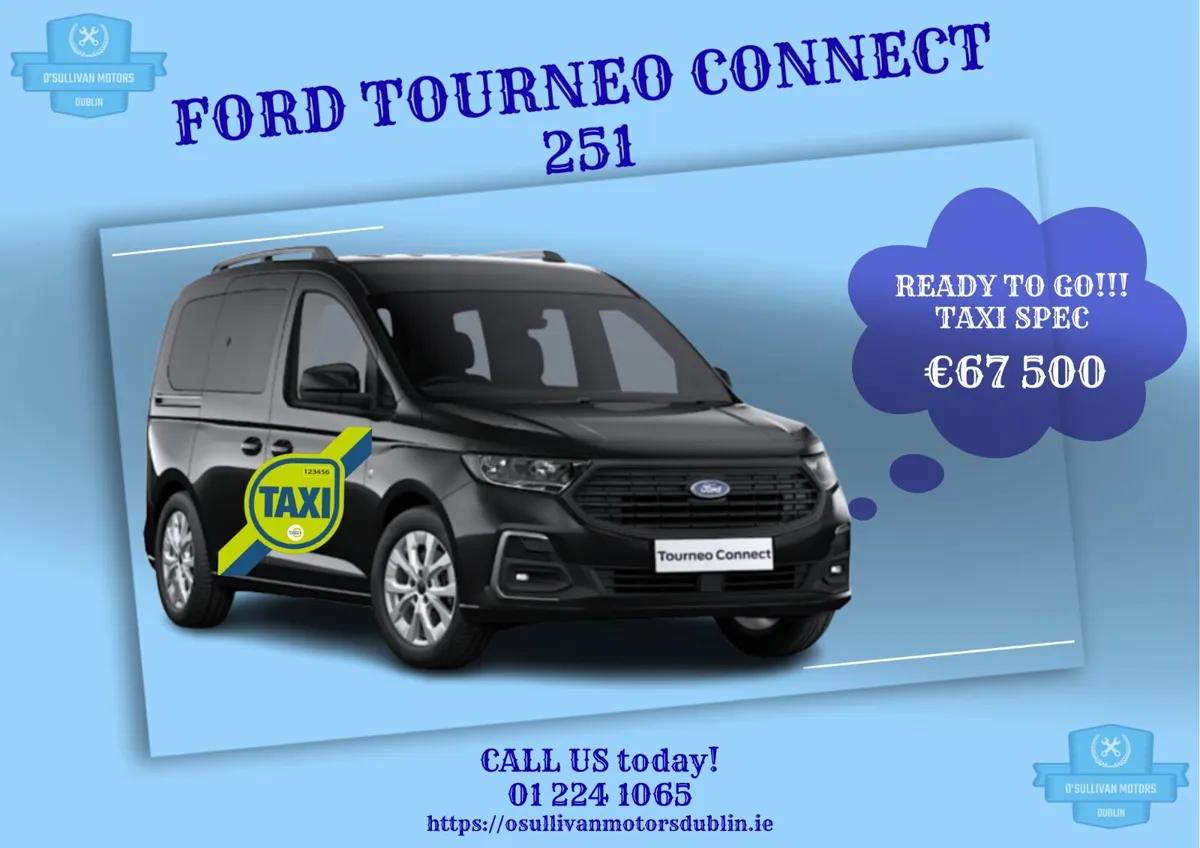 FORD TOURNEO CONNECT / 251 / 7 SEATER / WAV