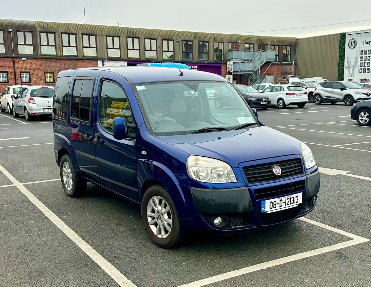 sale agreed - fiat doblo (micro) campervan 2008 - Image 2