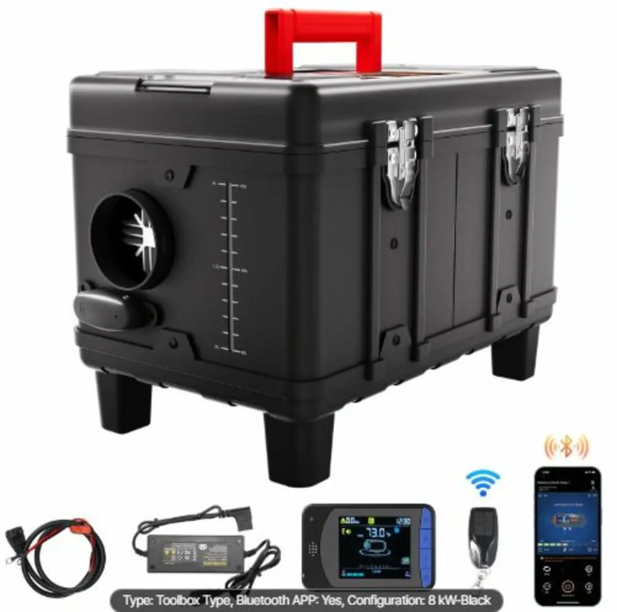8KW Diesel Heater, 12V/24V All in One Diesel Air - Image 1