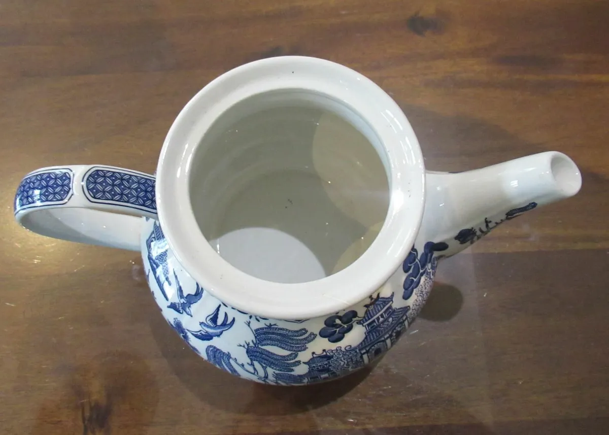 vintage Churchill Willow Teapot kitchen cottage - Image 3