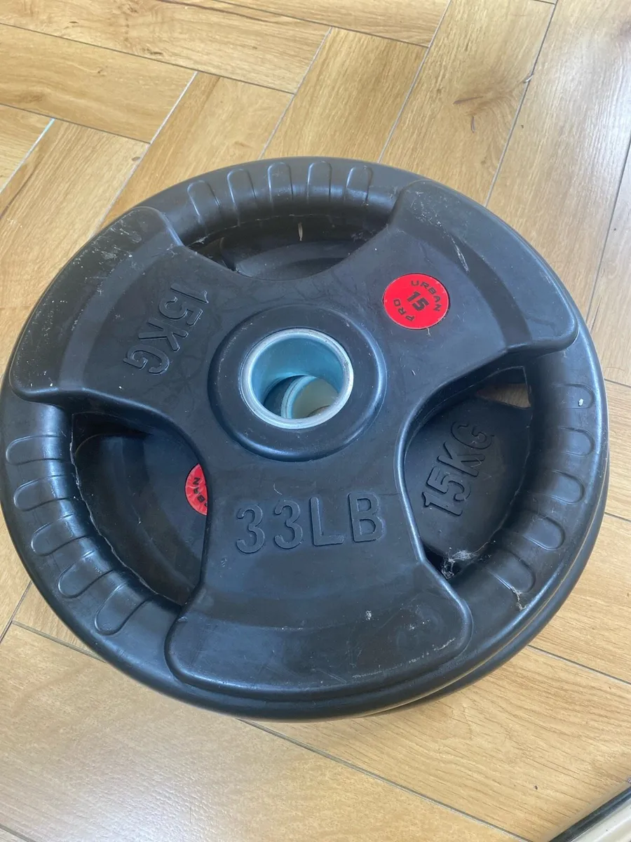 Urban pro 20 kg weight bar with weights - Image 3
