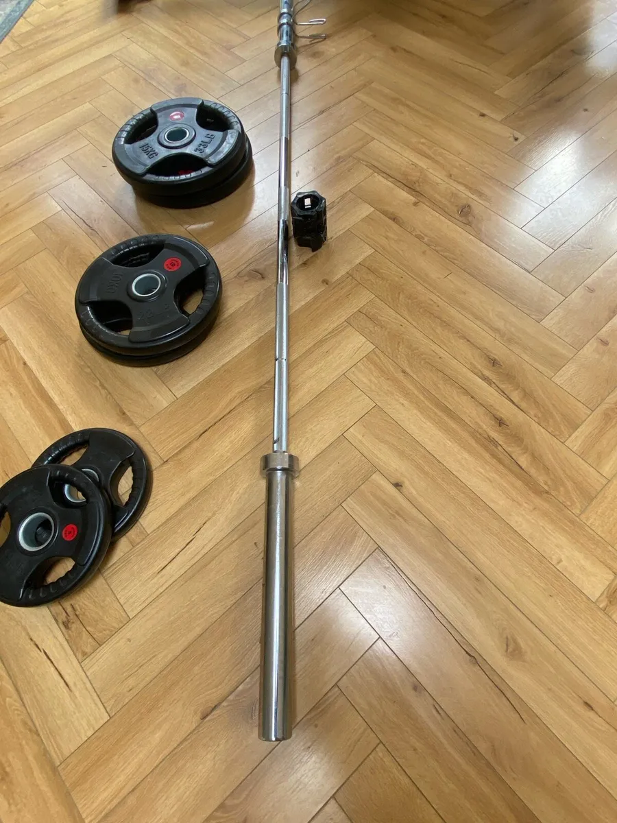 Urban pro 20 kg weight bar with weights - Image 4