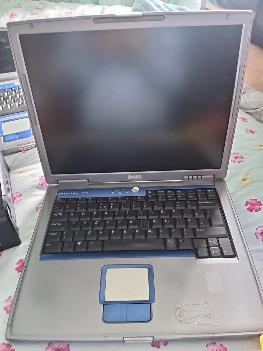 2 dell laptops and dell printer for repair or part - Image 1