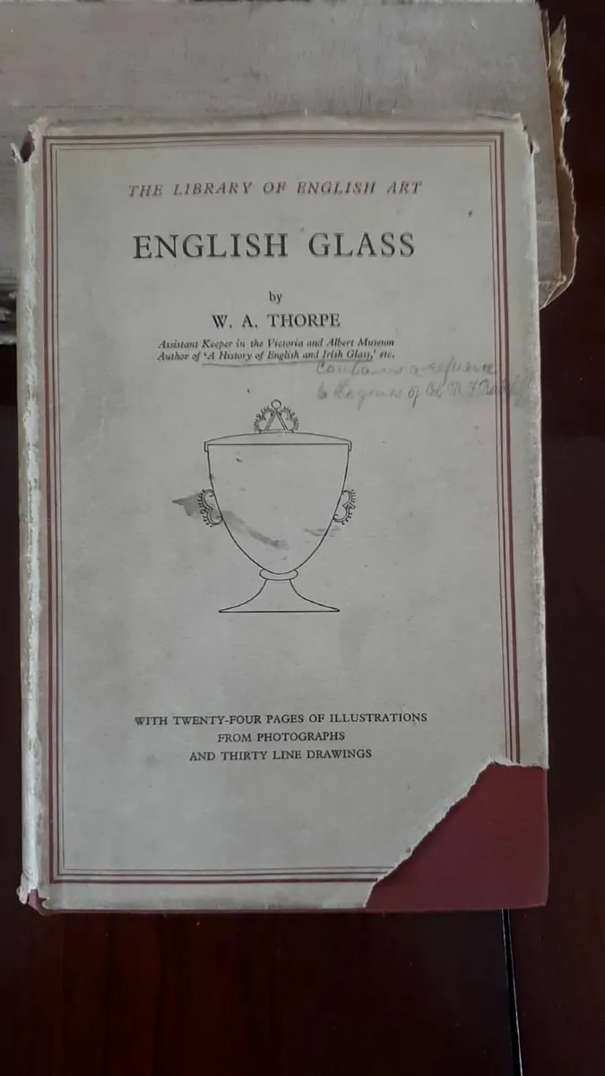 English glass book - Image 1