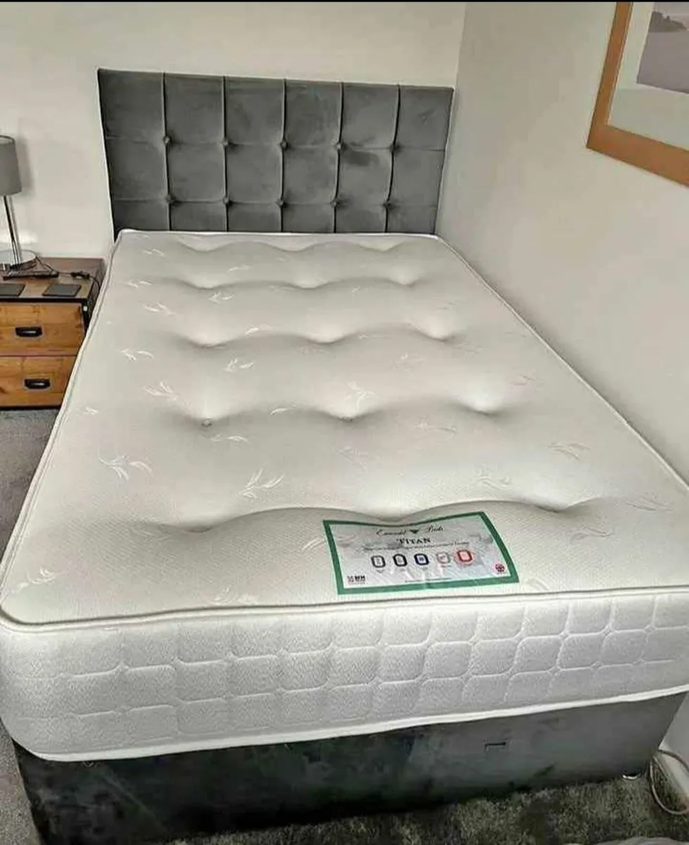 Brand New divan bed with mattress - Image 1