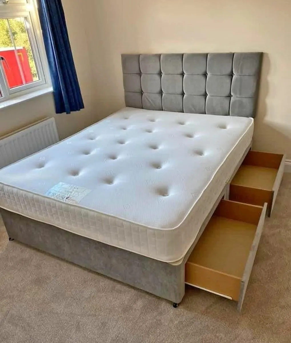 Brand New divan bed with mattress - Image 4