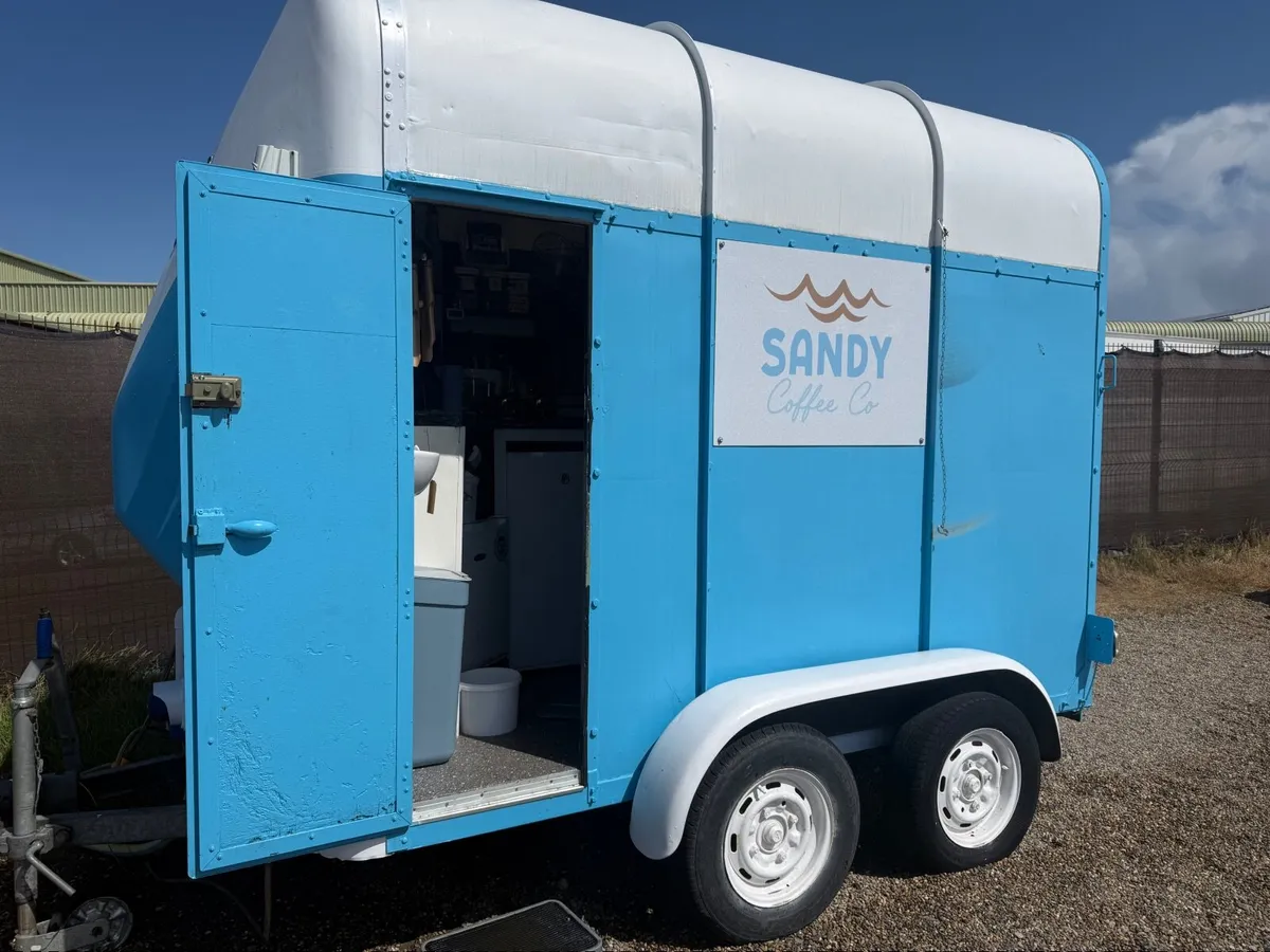 Converted Horse Box Coffee Cart – Fully Equipped - Image 4