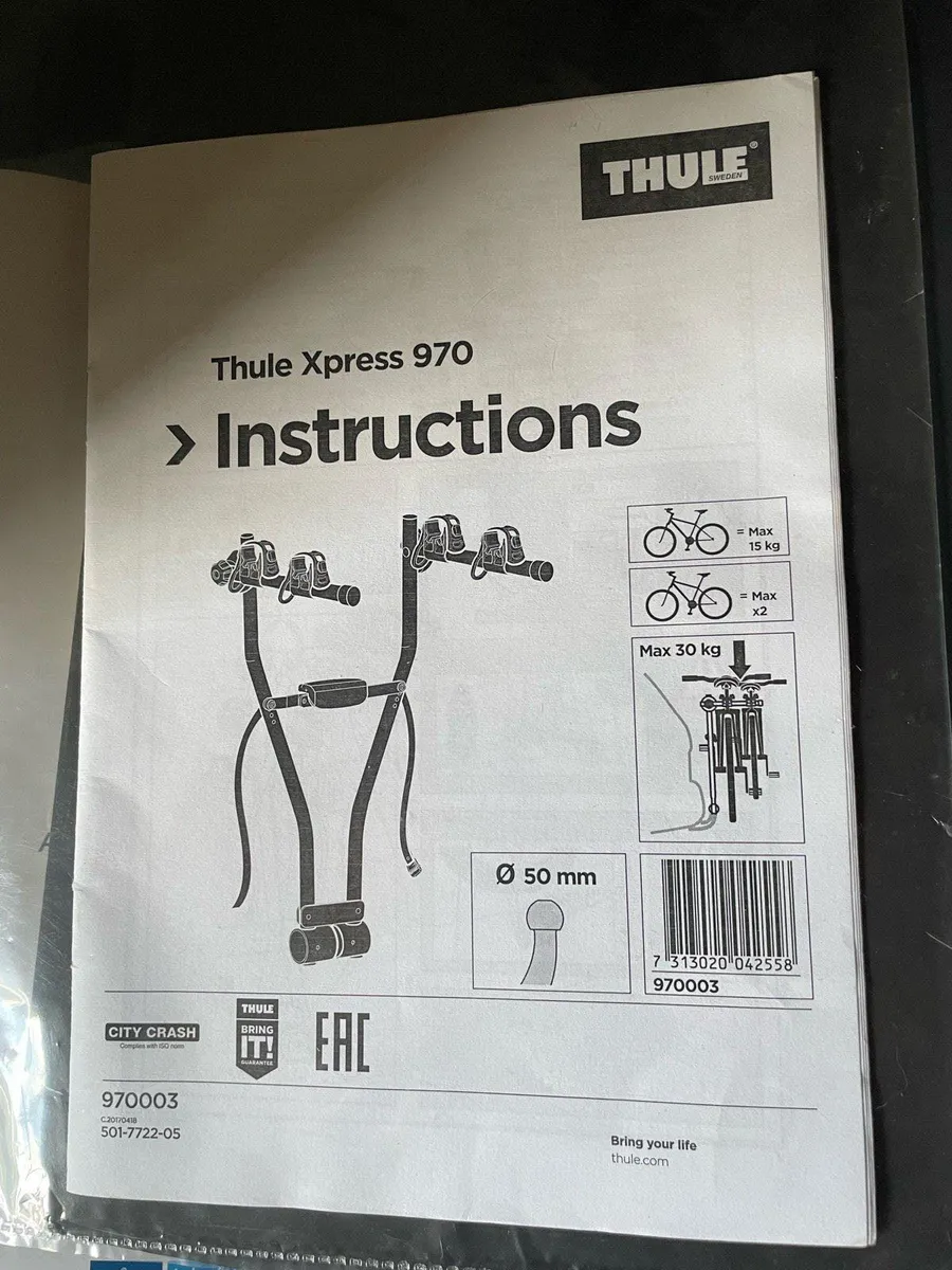 Thule Xpress 970 Bicycle Rack - Image 3