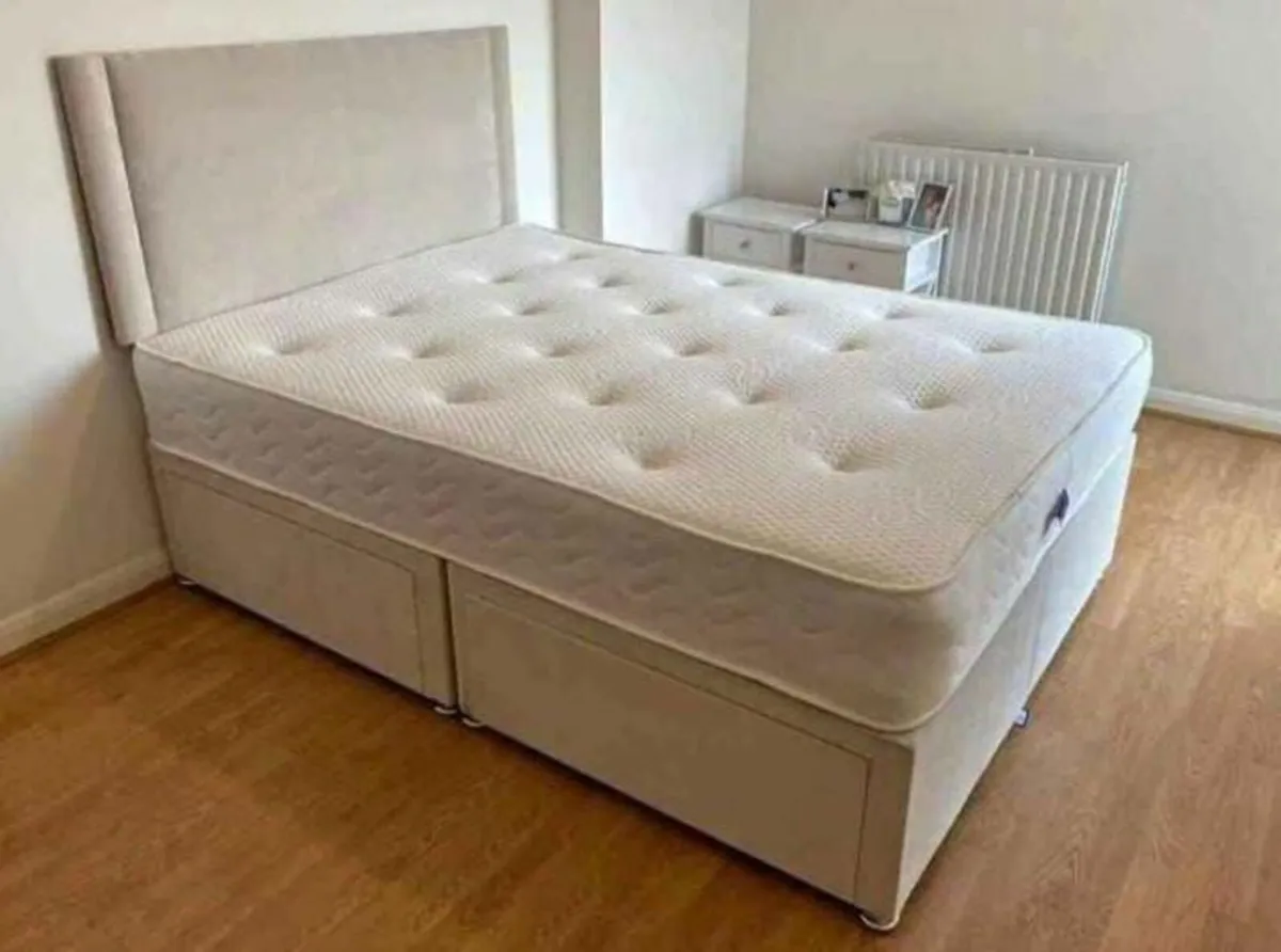 Brand New divan bed with mattress - Image 1