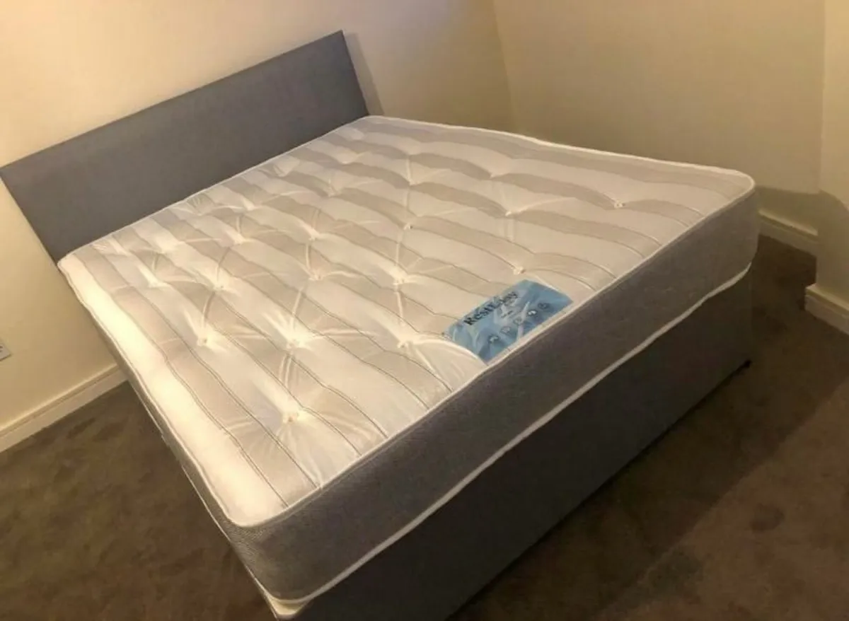 Brand New divan bed with mattress - Image 2
