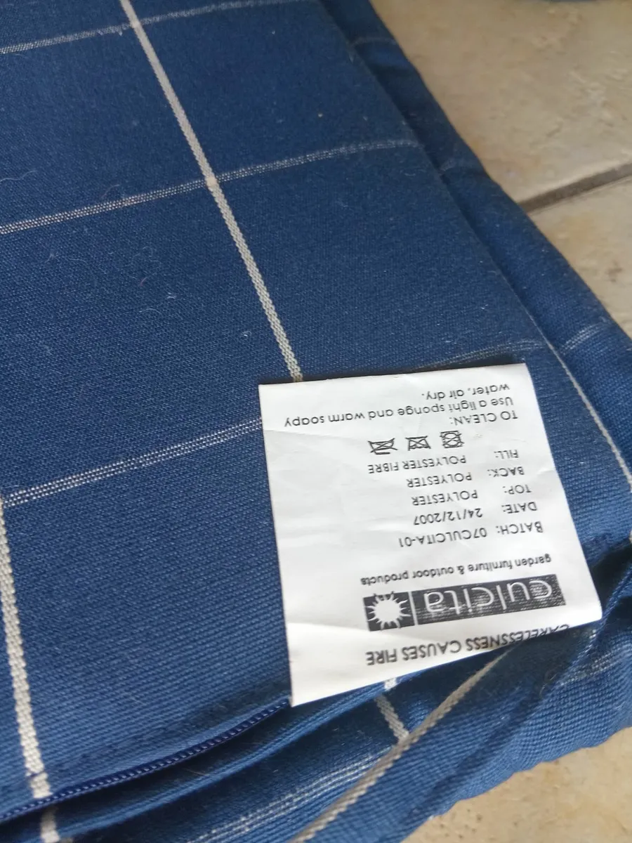 Garden furniture cushions - Image 2