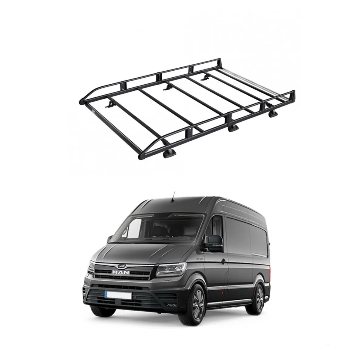 MAN TGE Cruz Roof Rack Kit  L3 H2 2017- - Image 1