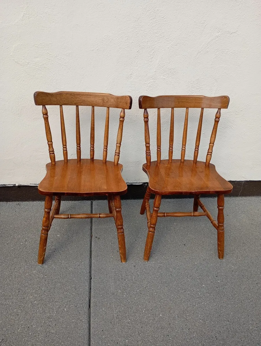 Solid Wood Chairs - Image 1