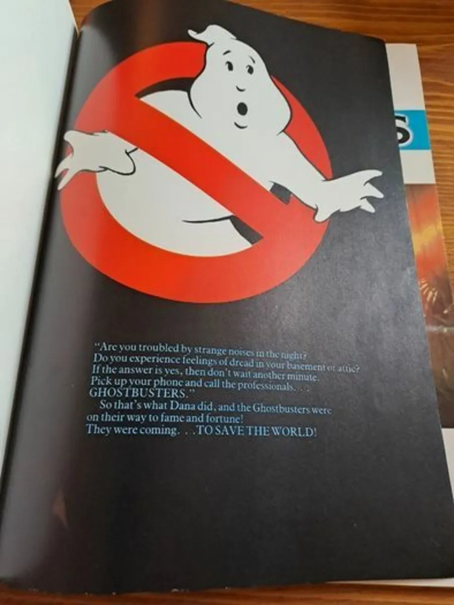 1984 Ghostbusters storybook - Image 2